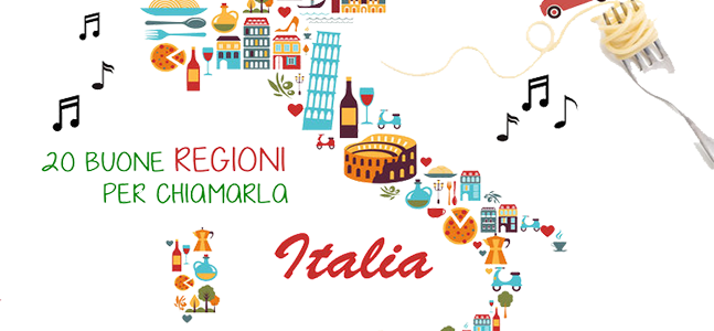 Primera cena regional sensorial del ciclo «20 Buone Regioni per Chiamarla Italia»