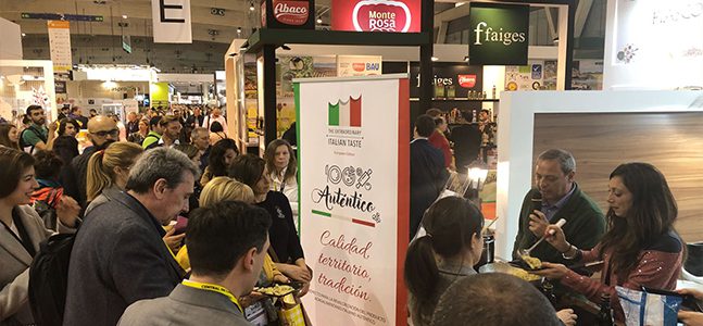 Showcooking «100% Auténtico» en Alimentaria 2018