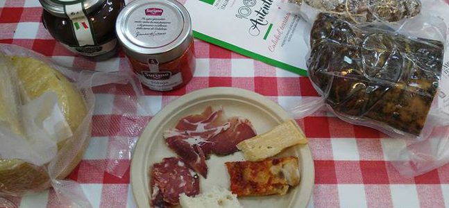 Degustación en la tienda «Le Regioni d’Italia»