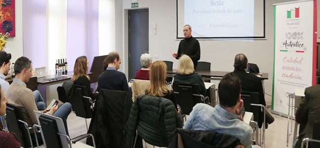 Sicilia y sus sabores auténticos, protagonistas en la sede de la CCIS