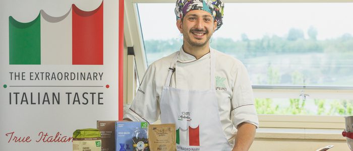 Los productos biológicos True Italian Taste protagonistas de la masterclass con el chef Luca Gatti