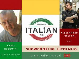 Un showcooking literario para celebrar «The Authentic Italian Table»